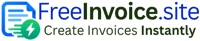 FreeInvoice.site — Create Bills Easily & Instantly